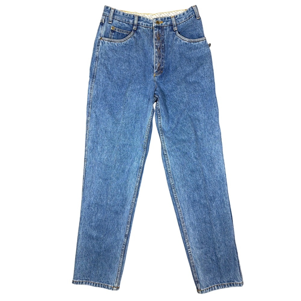 VTG Palmer & Palmer Jeans Womens 12 Modern Classic Blue High Rise Straight NEW